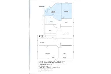 Unit 9, 643 Newcastle Street Leederville WA 6007 - Floor Plan 1