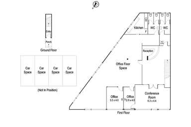 1st Floor/842 High Street Kew East VIC 3102 - Floor Plan 1