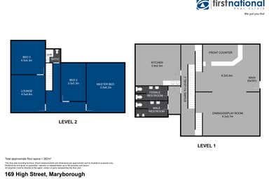 169 High Street Maryborough VIC 3465 - Floor Plan 1