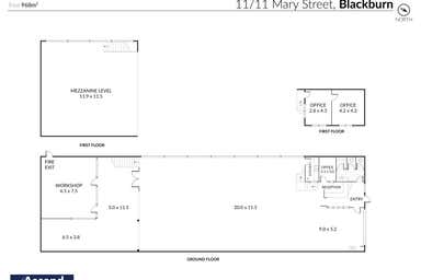 11/11 Mary Street Blackburn VIC 3130 - Floor Plan 1