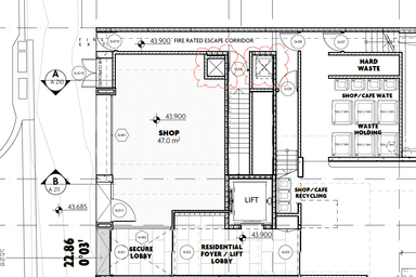 Ground Floor Retail, Shop 1, 27 Russell Street Essendon VIC 3040 - Floor Plan 1