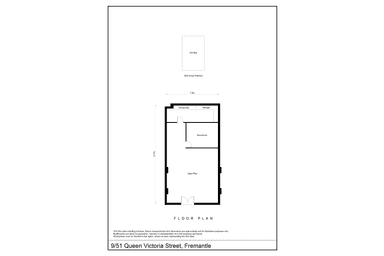 9/51 Queen Victoria Street Fremantle WA 6160 - Floor Plan 1