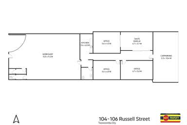104-106 Russell Street Toowoomba City QLD 4350 - Floor Plan 1