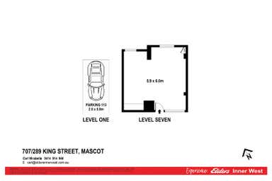 289 King Street Mascot NSW 2020 - Floor Plan 1