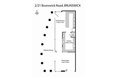 2/21 Brunswick Road Brunswick East VIC 3057 - Floor Plan 1