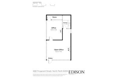 Level 1, 468 Fitzgerald Street North Perth WA 6006 - Floor Plan 1