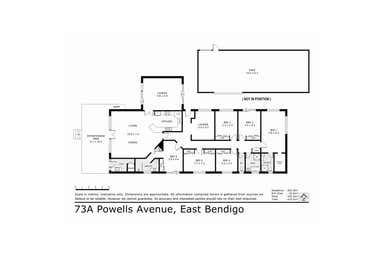 73a Powells Avenue East Bendigo VIC 3550 - Floor Plan 1