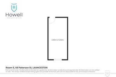 Office 5, 68 Paterson Street Launceston TAS 7250 - Floor Plan 1