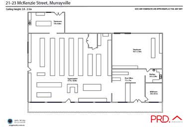 Murrayville Supermarket, 21-23 McKenzie Street Murrayville VIC 3512 - Floor Plan 1