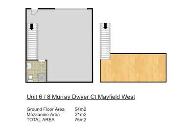 6/8 Murray Dwyer Ct Mayfield NSW 2304 - Floor Plan 1