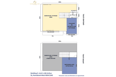 C3, 161  Arthur St Homebush West NSW 2140 - Floor Plan 1