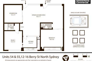 54 & 55, 12-16 Berry Street North Sydney NSW 2060 - Floor Plan 1
