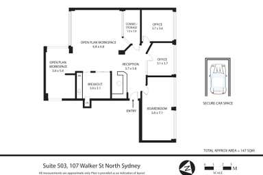 503/107 Walker Street North Sydney NSW 2060 - Floor Plan 1