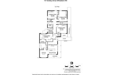 14 Yardley Drive Wheelers Hill VIC 3150 - Floor Plan 1