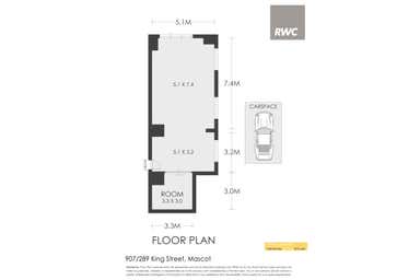 9/289 King Street Mascot NSW 2020 - Floor Plan 1