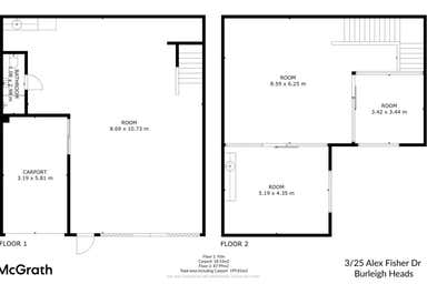 3/25 Alex Fisher Drive Burleigh Heads QLD 4220 - Floor Plan 1
