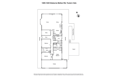 1405-1435 Gisborne-melton Rd Toolern Vale VIC 3337 - Floor Plan 1