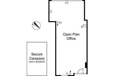 Suite 1111, 9 Yarra Street South Yarra VIC 3141 - Floor Plan 1