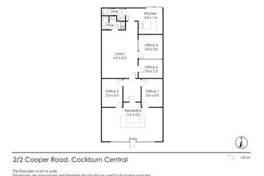 2/2 Cooper Road Cockburn Central WA 6164 - Floor Plan 1