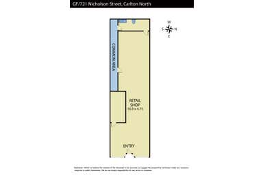 Level Gnd Floor, 721 Nicholson Street Carlton North VIC 3054 - Floor Plan 1