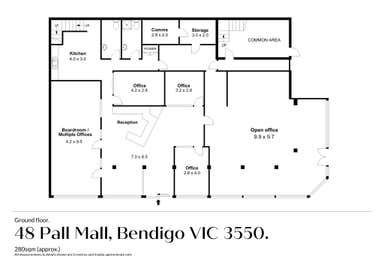 48 Pall Mall Bendigo VIC 3550 - Floor Plan 1