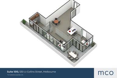 Exchange Tower, Suite 1510, 530 Little Collins Street Melbourne VIC 3000 - Floor Plan 1