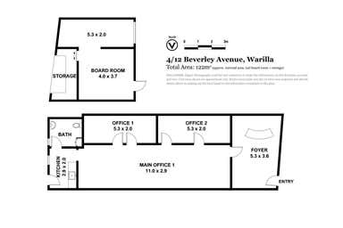 4/12 Beverley Avenue Warilla NSW 2528 - Floor Plan 1