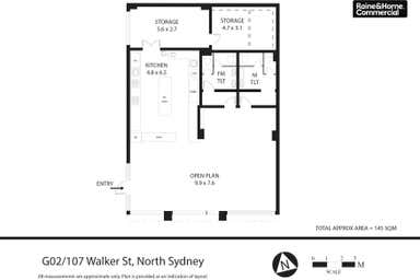 G2, 107 Walker Street North Sydney NSW 2060 - Floor Plan 1