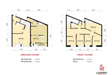 433 - 435 Pacific Highway Crows Nest NSW 2065 - Floor Plan 1