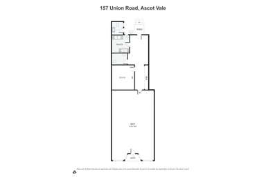 157 Union Road Ascot Vale VIC 3032 - Floor Plan 1