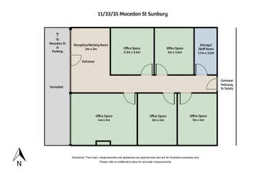 6B/33-35 Macedon Street Sunbury VIC 3429 - Floor Plan 1