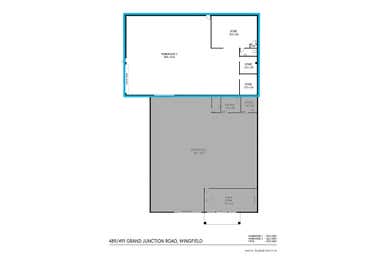 Rear, 489-491 Grand Junction Road Wingfield SA 5013 - Floor Plan 1