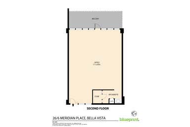 26/6 Meridian Place Bella Vista NSW 2153 - Floor Plan 1