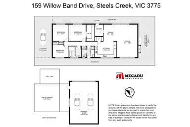 159 Willow Bend Drive Steels Creek VIC 3775 - Floor Plan 1