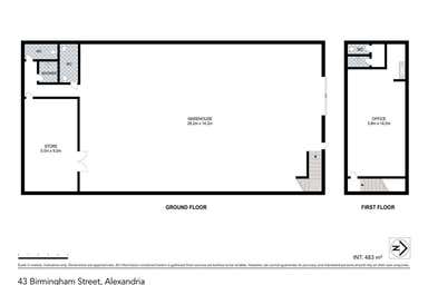 43 Birmingham Street Alexandria NSW 2015 - Floor Plan 1
