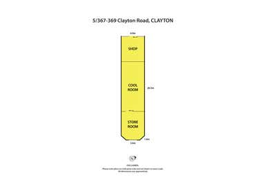 5/367-369 Clayton Road Clayton VIC 3168 - Floor Plan 1