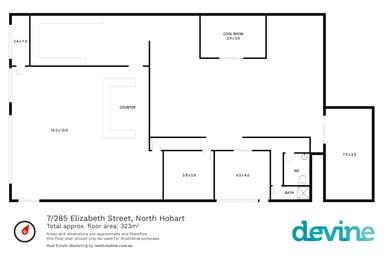 7/285 Elizabeth  Street North Hobart TAS 7000 - Floor Plan 1