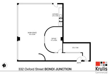 Level 3, 302/332-342 Oxford Street Bondi Junction NSW 2022 - Floor Plan 1