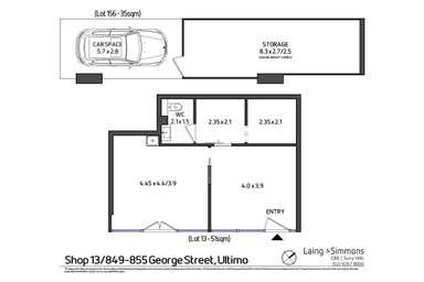 13/849-855 George Street Ultimo NSW 2007 - Floor Plan 1
