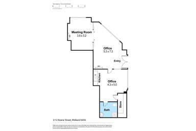 3/12 Keane Street Midland WA 6056 - Floor Plan 1