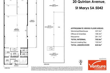 20 Quinlan Avenue St Marys SA 5042 - Floor Plan 1