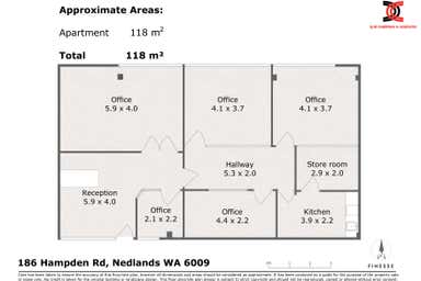 Hampden Court Nedlands, 3/186 Hampden road Nedlands WA 6009 - Floor Plan 1