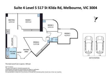 5/517 St Kilda Road Melbourne VIC 3004 - Floor Plan 1