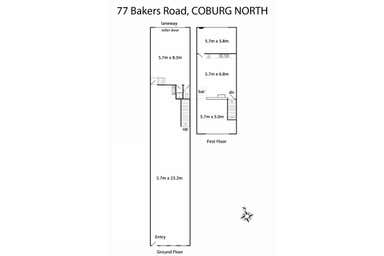 77 Bakers Road Coburg North VIC 3058 - Floor Plan 1