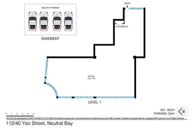 112/40 Yeo Street Neutral Bay NSW 2089 - Floor Plan 1