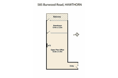 585 Burwood Road Hawthorn VIC 3122 - Floor Plan 1