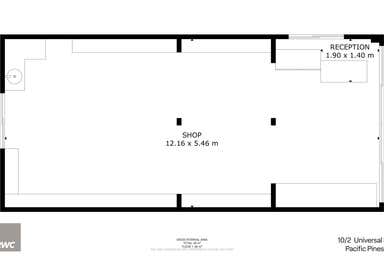 10/2 Universal Street Pacific Pines QLD 4211 - Floor Plan 1