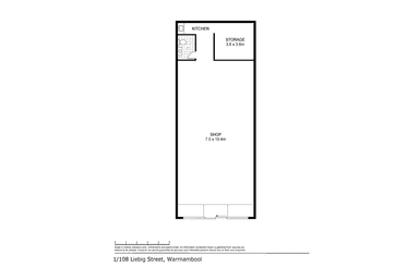 1/108 Liebig Street Warrnambool VIC 3280 - Floor Plan 1