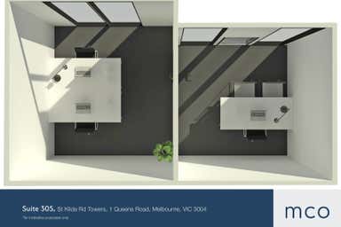 St Kilda Rd Towers, Suite 305, 1 Queens Road Melbourne VIC 3004 - Floor Plan 1