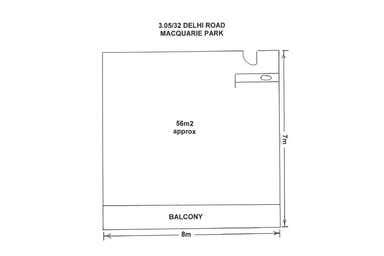 305/32 Delhi Road Macquarie Park NSW 2113 - Floor Plan 1